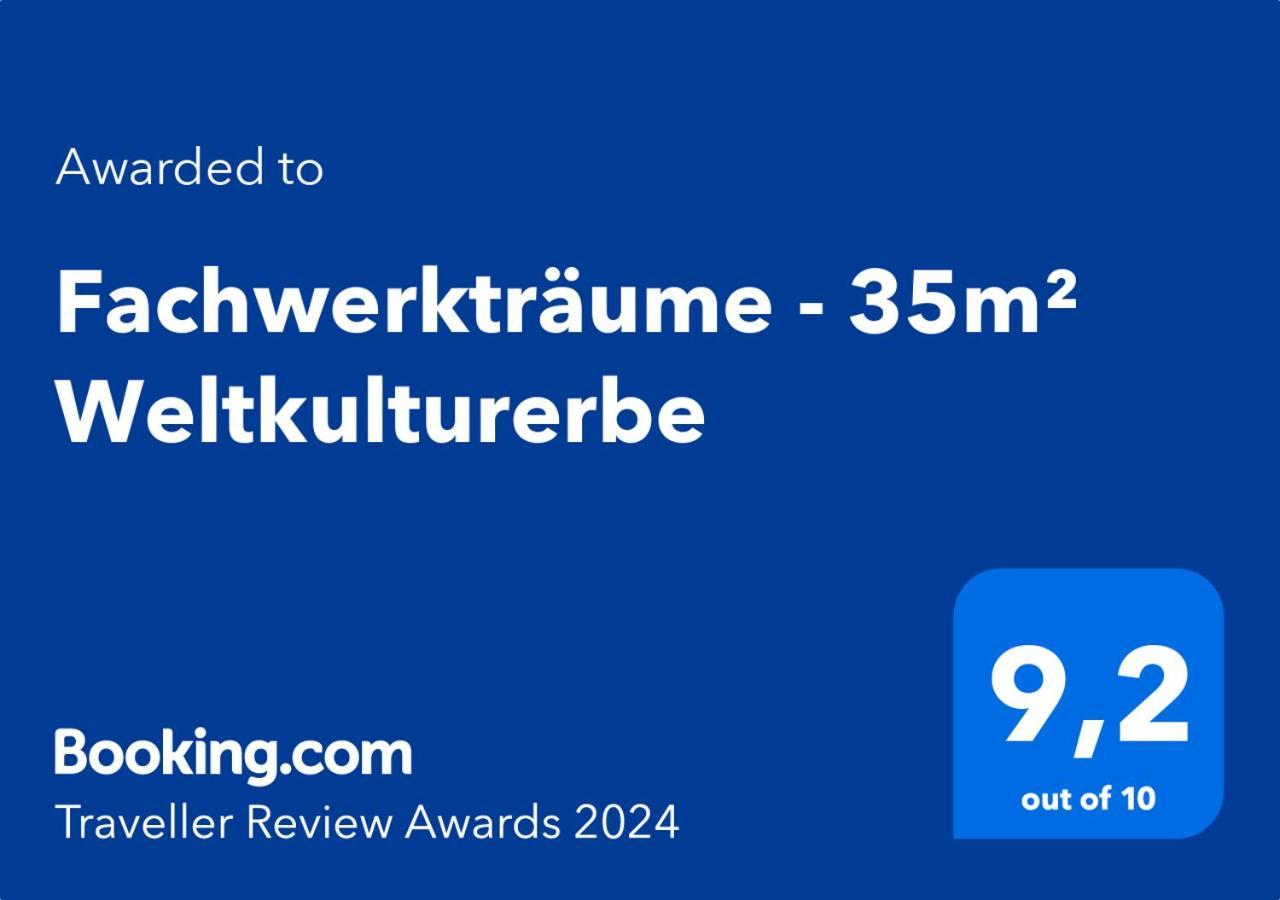 Fachwerktraeume - 35M² Weltkulturerbe Apartment Quedlinburg Exterior photo
