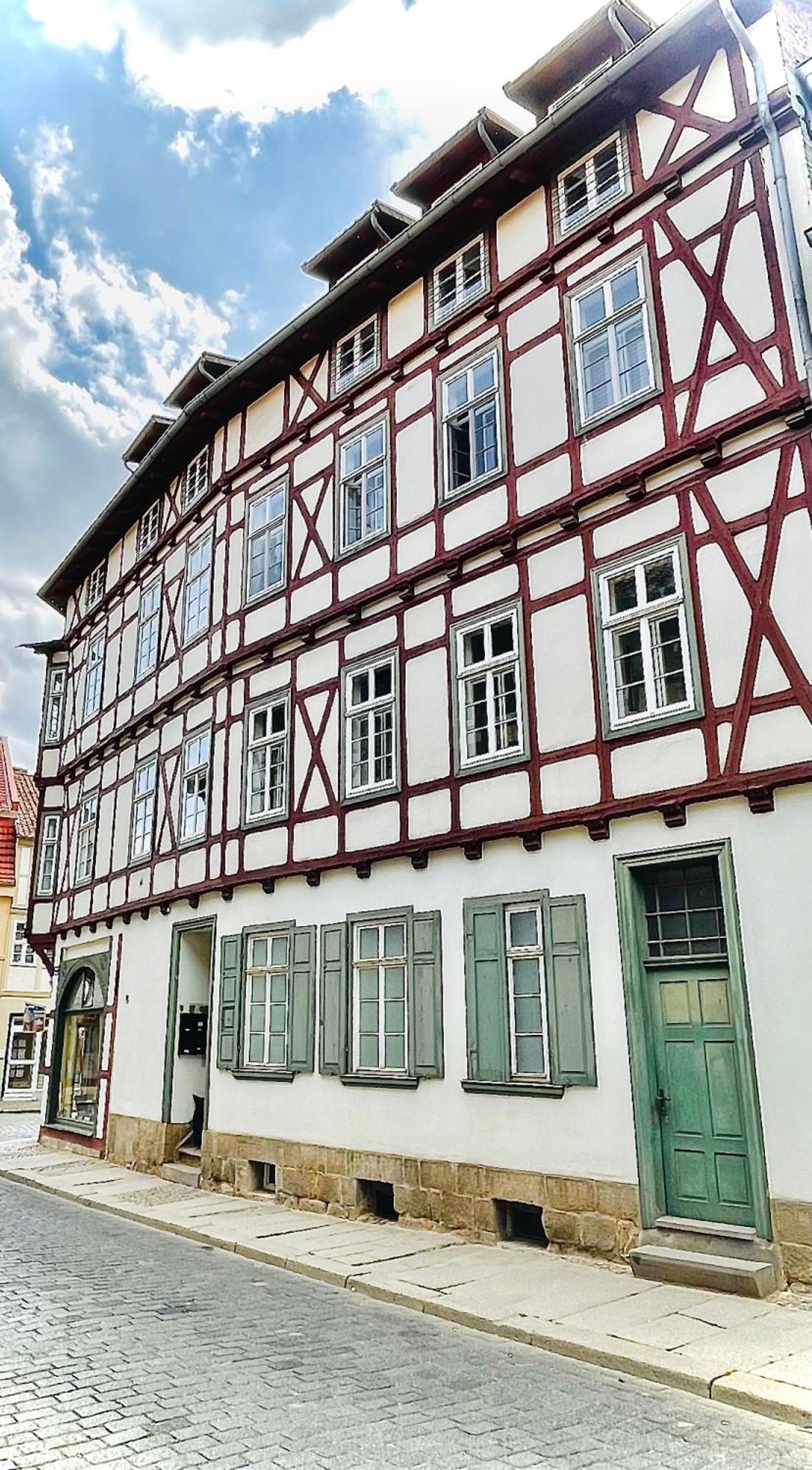 Fachwerktraeume - 35M² Weltkulturerbe Apartment Quedlinburg Exterior photo